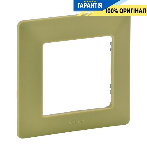 Рамка 1-ая, Legrand Valena Life 754081, лайм