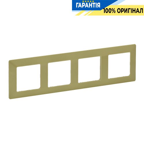 Рамка 4-ая, Legrand Valena Life 754084, лайм
