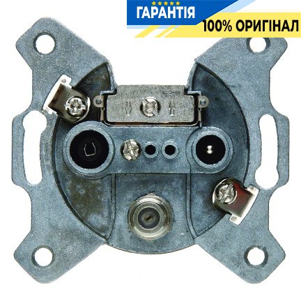Розетка антенная, 3-выхода, отдельная Berker, 4522