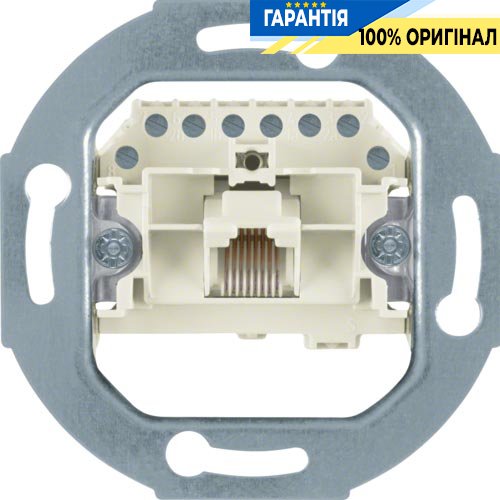 Механизм розетки информационной UAE (8)-полюсный, Cat.3 Berker 4568