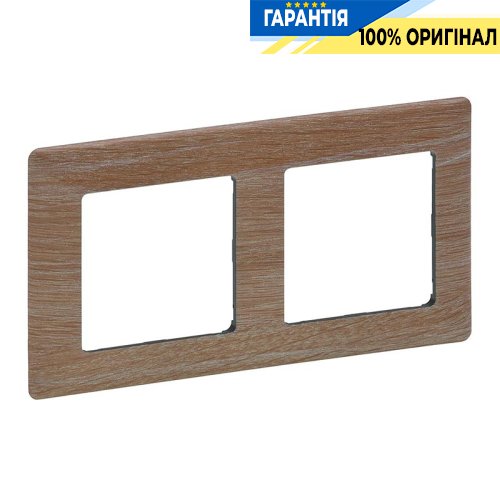 Рамка 2-ая, Legrand Valena Life 754182, светлое дерево