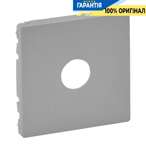 Лицьова панель розетки TV, Legrand Valena Life 754762, алюміній