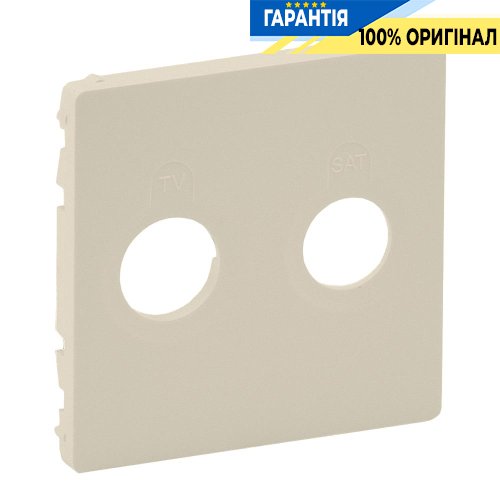 Лицевая панель розетки TV-SAT, Legrand Valena Life 754821, слоновая кость