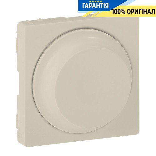 Лицьова панель світлорегулятора поворотного, Legrand Valena Life 754881, слонова кістка
