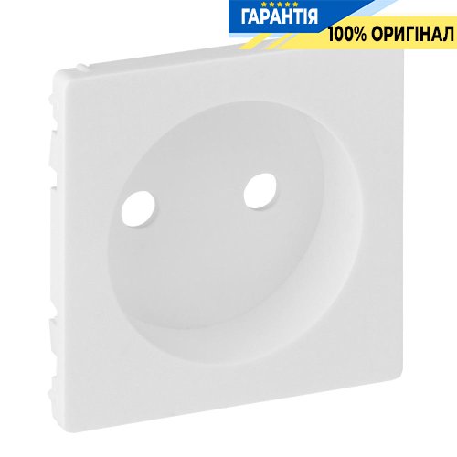 Лицьова панель розетки без заземлення, Legrand Valena Life 754970, білий