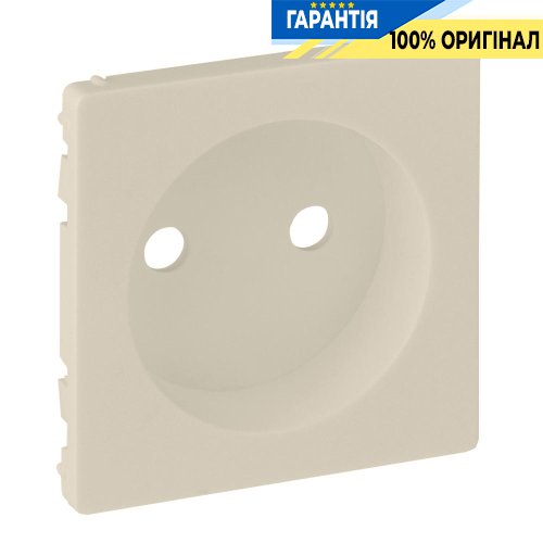 Лицевая панель розетки без заземления, Legrand Valena Life 754971, слоновая кость