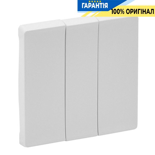 Клавіші для 3-кл вимикача, Legrand Valena Life 755030, білий