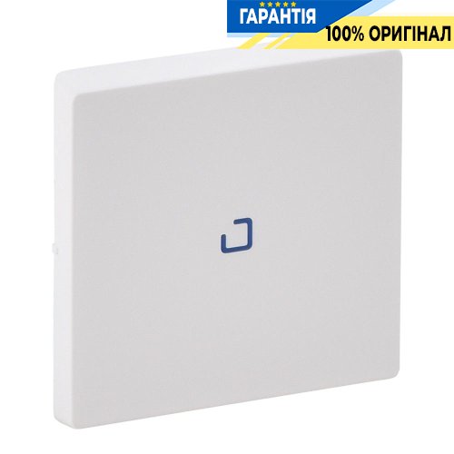 Клавіша для 1-кл вимикача з підсвічуванням, Legrand Valena Life 755100, білий