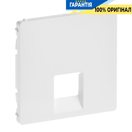 Лицьова панель для розетки RJ45 / RJ11, Legrand Valena Life 755410, білий