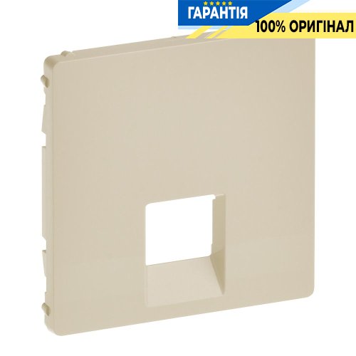 Лицьова панель для розетки RJ45 / RJ11, Legrand Valena Life 755411, слонова кістка