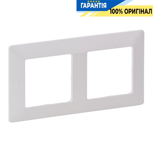 Рамка 2-а, Legrand Valena Life 754002, білий