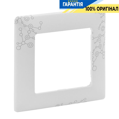 Рамка 1-ая, Legrand Valena Life 754121, эл грей
