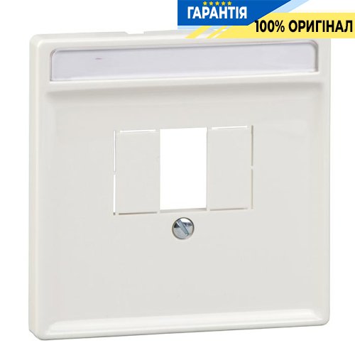 Накладка телекоммуникацонной розетки ТАЕ Merten SD MTN297819 полярно-белый