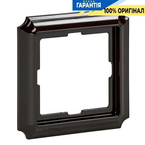 Рамка 1-а Merten MTN4010-4715 Antik Коричневий