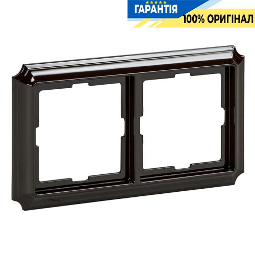 Рамка 2-постовая Merten MTN4020-4715 Antik Коричневый