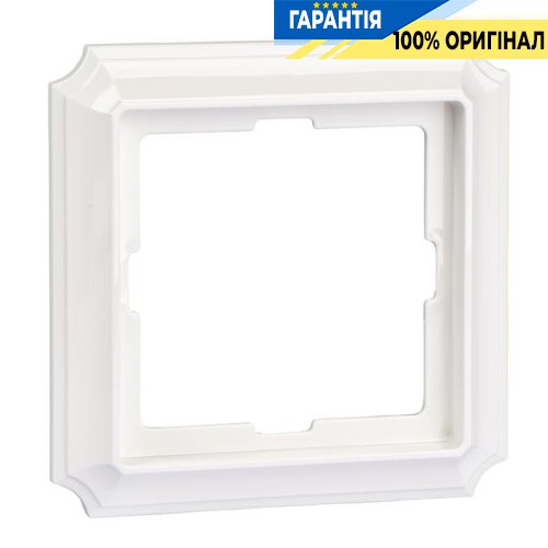 Рамка 1-а Merten MTN483119 Antik полярно-білий