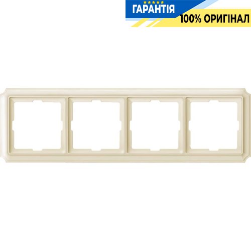 Рамка 4-постовая Merten MTN483444 Antik Бежевый