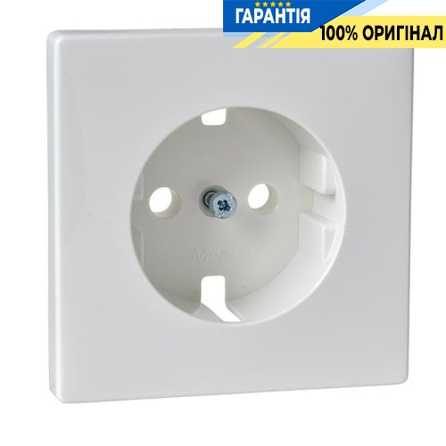 Панель для электрической розетки Merten SD MTN2331-4019 полярно-белый
