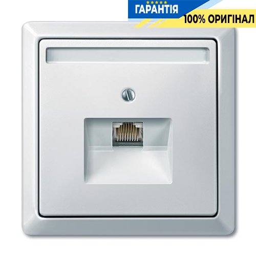 Панель розеток RJ45, 1-я Merten SD MTN291819 полярно-белый