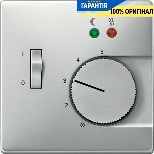 Панель регулятора тёплого пола Merten SD MTN537546 Нержавеющая сталь