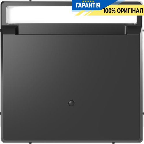 Выключатель с ключ-картой D-Life «Антрацит» Merten MTN3854-6034