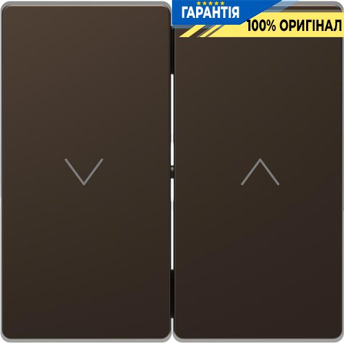 Клавиша D-Life для жалюзи «Мокко» Merten MTN3855-6052