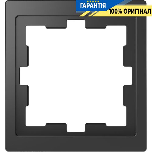 Рамка 1-а D-Life «Антрацит», Merten MTN4010-6534