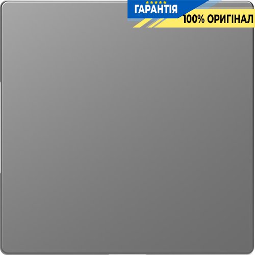 Заглушка D-Life «Нержавіюча сталь» Merten MTN4075-6036