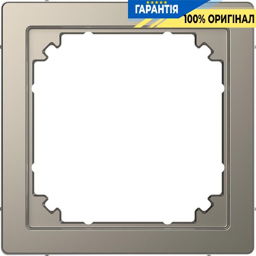 Адаптер для інсталяції System M в D-Life «Нікель» Merten MTN4080-6050