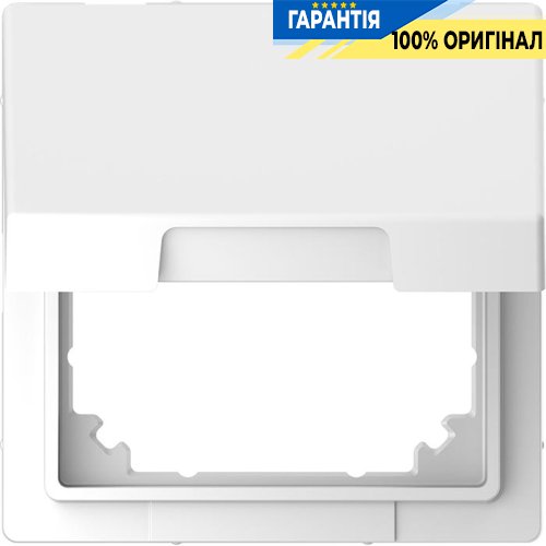 Адаптер с крышкой System M в D-Life «Белый лотос» Merten MTN4081-6035