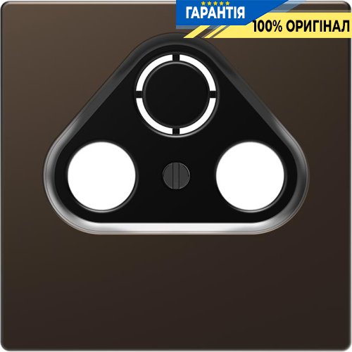 Центральна панель D-Life для TV розетки «Мокко» Merten MTN4123-6052