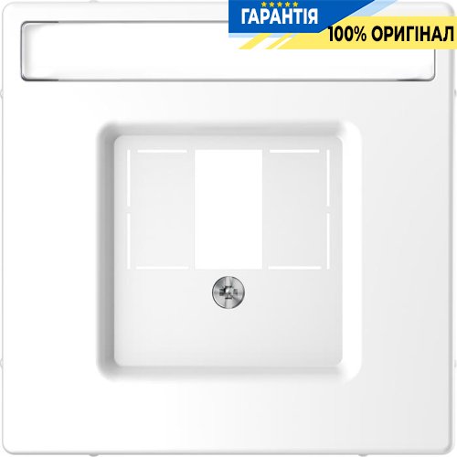 Центральная панель D-Life для TAE/Audio «Белый лотос» Merten MTN4250-6035