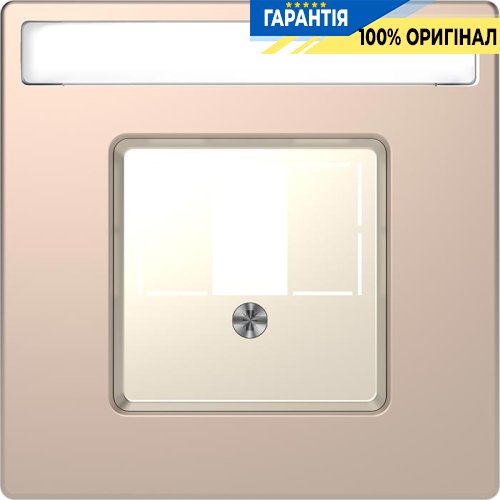 Центральная панель D-Life для TAE/Audio «Шампань» Merten MTN4250-6051
