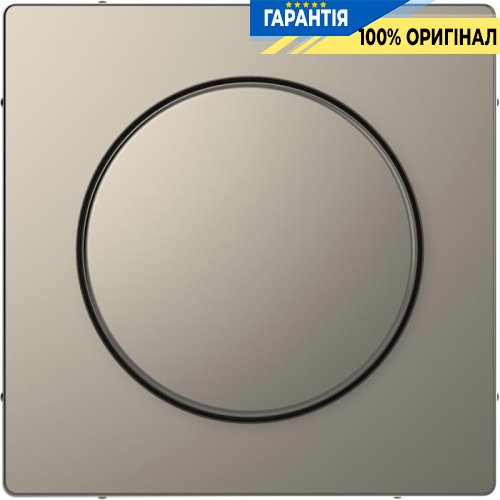Центральна панель D-Life для поворотного димера «Нікель» Merten MTN5250-6050