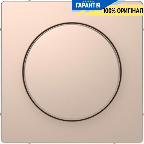 Центральная панель D-Life для поворотного диммера «Шампань» Merten MTN5250-6051