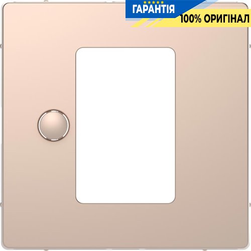 Центральна панель D-Life для сенсорного терморегулятора «Шампань» Merten MTN5775-6051