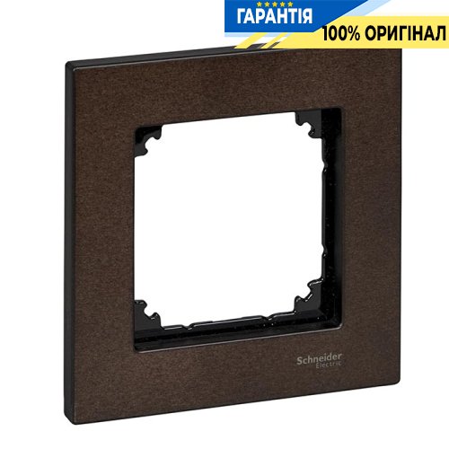 Рамка дерево M-Elegance 1-я., «Венге», Merten MTN4051-3471
