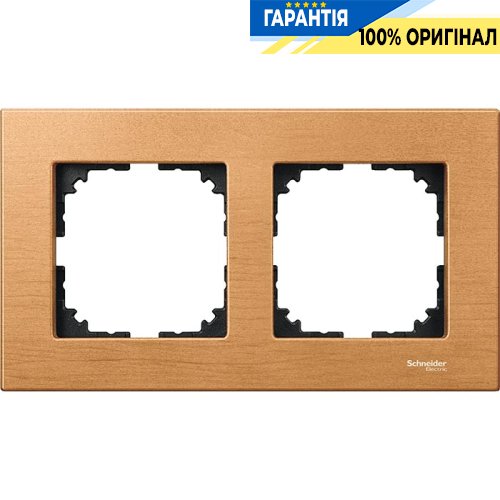 Рамка дерево M-Elegance 2-я., «Бук», Merten MTN4052-3470