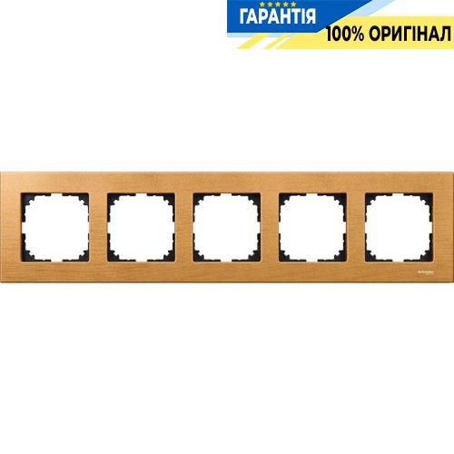 Рамка дерево M-Elegance 5-я., «Бук», Merten MTN4055-3470