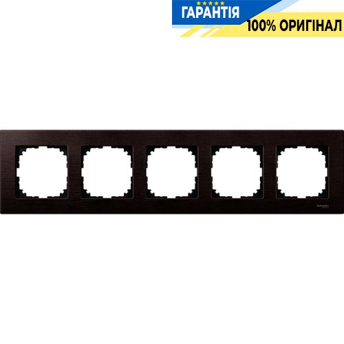 Рамка дерево M-Elegance 5-я., «Венге», Merten MTN4055-3471