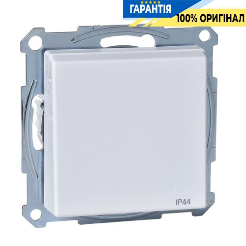 Розетка з заземленням і кришкою IP44 Merten SM MTN2314-0325 активний білий