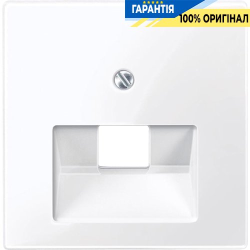 Панель розетки TF/PC 1-й Merten SM MTN296225 активный белый