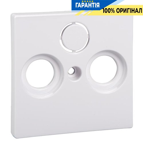Панель розетки TV-FM-SAT Merten SM MTN296725 активний білий