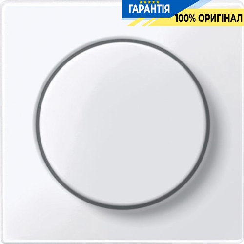 Панель димера (світлорегулятора) поворотного Merten SM MTN5250-0325 активний білий