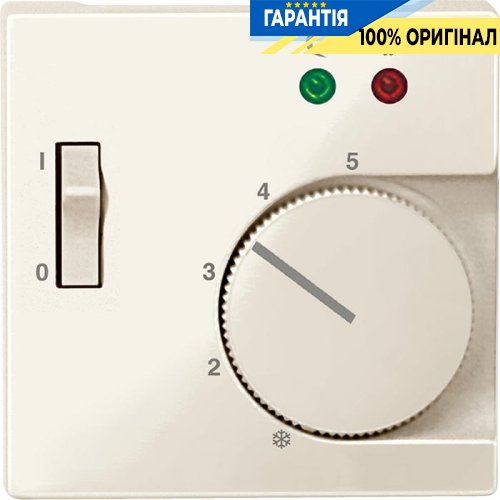 Панель регулятора теплої підлоги Merten SM MTN534944 бежевий глянець