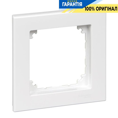 Рамка 1-постовая Merten M-PLAN MTN515125 активный белый