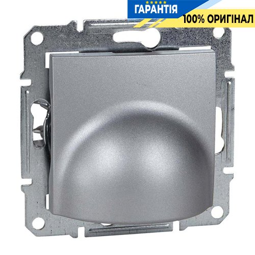 Кабельна розетка (алюміній) Schneider Electric Sedna SDN5500160