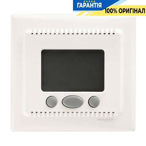Термостат укомплектований «Комфорт» (слонова кістка) Sedna Schneider Electric SDN6000223