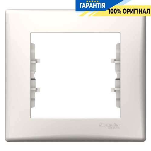 Рамка 1-я цвет слоновая кость Sedna Schneider Electric SDN5800123