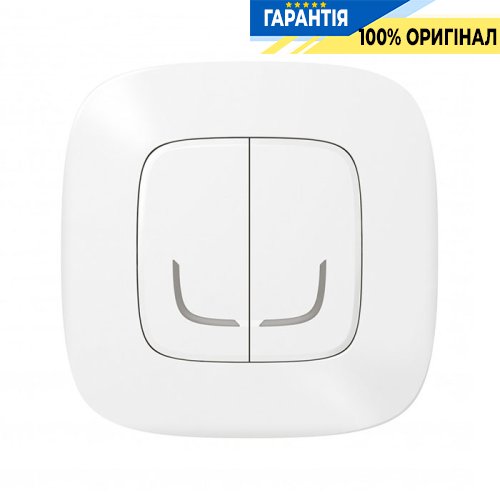 Умный беспроводной выключатель 2-кл. Legrand Valena Allure with Netatmo 752587, белый